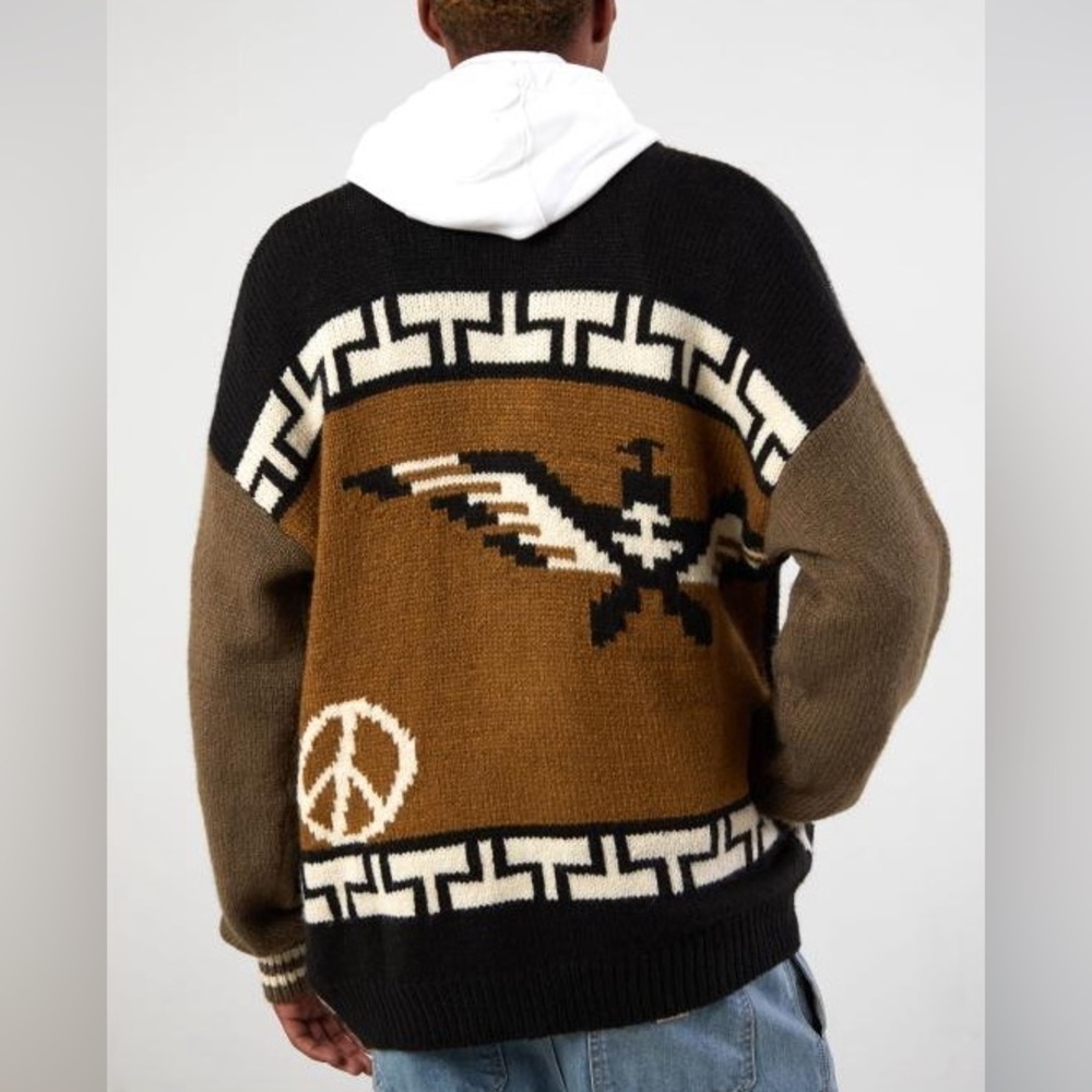 Without Walls Graphic Cardigan